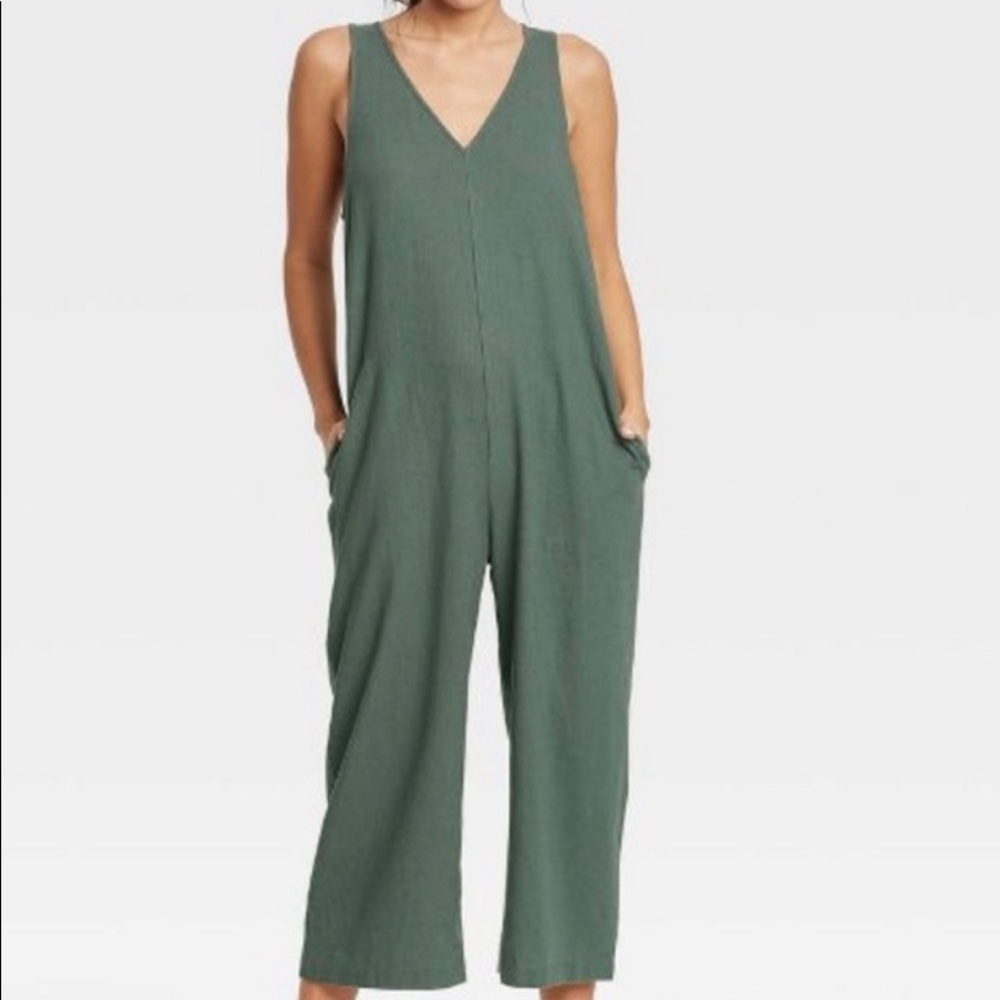 Universal Thread Green Jumpsuit, Size Large